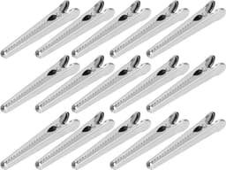 Goodivery ® Veelzijdige Roestvrijstalen Clips voor Keuken en Opslag, Set van 15 Stuks — thumbnail 1