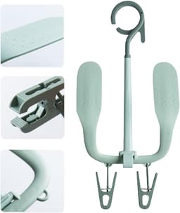 Schoenen Droogrek - 2 Stuks - Schoen Haak - Droog Schoenen Opbergrek - Schoenenhanger - Wasrek - Wasrekken - Droogrekken - Wassen/Schoen Drogen - Huishoudelijke - Plastic - Voor 2 Paar Schoenen - Voor Hardloopschoenen/Casual Schoenen/Leren Schoenen — thumbnail 5