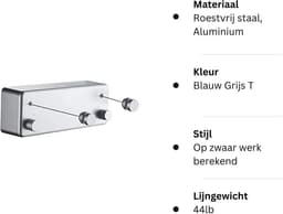 ApexArte® Waslijn Uittrekbaar - Wanddroogrek - Wasdraad - Zilver — thumbnail 4