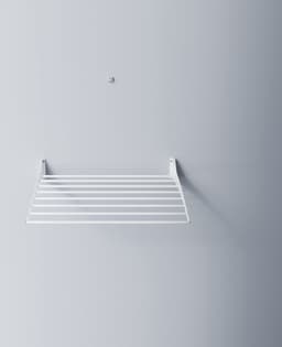 Foxydry Fold 60 white wasdroogrek wandmontage clicksysteem - 60 x 50 x 10 cm — thumbnail 2