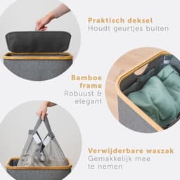 Toiletaccessoires set voor moderne badkamers - Staande wc-rolhouder met toiletborstelhouder en zigzag design — thumbnail 5