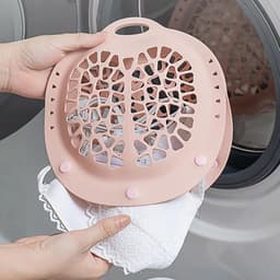 Waszakjes - Waszakken Voor Wasgoed - Waszak - Laundry Bag - Waszakje - Waszakjes Groot - Waszak Ondergoed - Waszak Groot - Wasnet - Wasnetten - Waszakken - Multifunctionele Waszak - Waszak Voor Babykleding - Siliconen - 21.3x22x6.1cm - Roze — thumbnail 2