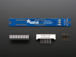 Bi-Color (Red/Green) 24-Bar Bargraph w/I2C Backpack Kit Adafruit 1721 — thumbnail 2