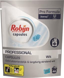 Robijn White Wasmiddel Capsules Pro Formula - 1 zak van 46 capsules — thumbnail 3