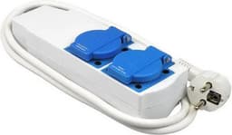 Wasmachine/droger stekkerdoos 2-voudig - 3x1.5mm - 1.5 meter — thumbnail 1