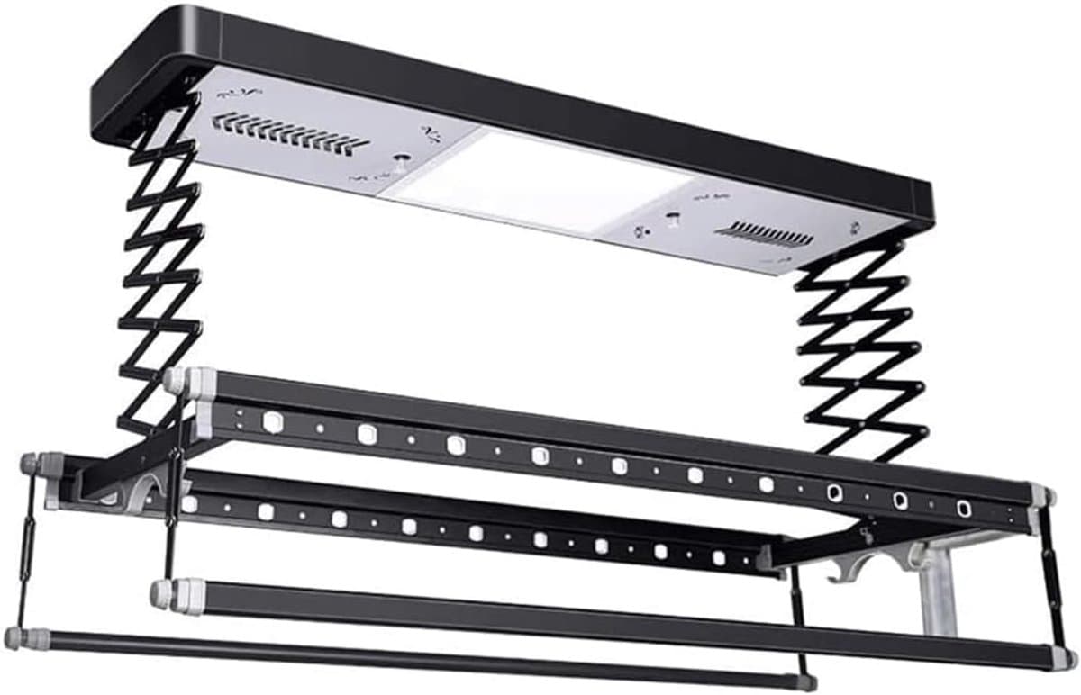 Drying Rack Electric Drying Rack Household Cooling Drying Pile Fully Automatic Balcony Lift Drying Pile - ShopVlot — afbeelding 1