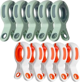 Kledingclips 10 Stuks Groot - Antislip Tussenstuk - Windbestendig - Ideaal voor Handdoeken op het Strand - ShopVlot — thumbnail 1