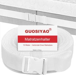 Matrasbrug 10 m - verstelbaar - hoogwaardig polyester - verbindt matrassen voor een groot ligoppervlak - ShopVlot — thumbnail 1