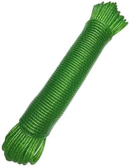 Intrekbare Waslijn voor buitengebruik - Groen, 10 meter — thumbnail 1