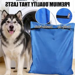 Honden- en kattenwaszak, grote waszak voor huisdieren, voorkomt haarblokkering in de wasmachine (65×70cm) — thumbnail 5