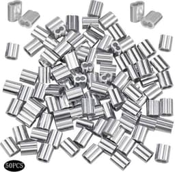 Dailygoods- Draadkabel 50 Stuks - Zilveren - Aluminium Kabeldraad — thumbnail 1