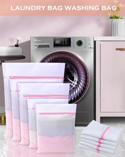 wasnet-waszak voor beha, reizen, schoenen, koffer, sokken, ondergoed, babykleding, waszak, 5 stuks — thumbnail 5