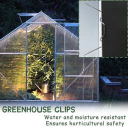 MTTProducts - 50 Stuks - Greenhouse Clips - Voor Bevestigen van — thumbnail 3