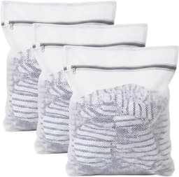 Set van 3 Duurzame Wasnetten voor Wasmachine, 50 x 60 cm, Beschermende Netwaszakken met Ritssluiting voor Delicate Kleding, Sokken en Ondergoed — thumbnail 1
