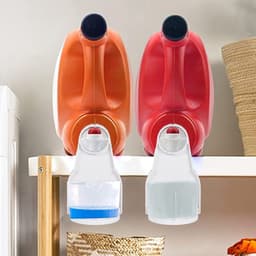 3pcs Wasmiddel gietstandaard, voetbediende wasmiddeldispenser om morsen te voorkomen, ideaal voor wasmachines — thumbnail 2