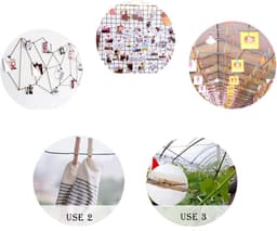 Houten wasknijpers - Mini klemmen - Decoratief ophangen - Lichtgewicht ontwerp - 50 stuks - Paars — thumbnail 5
