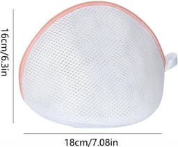 Herbruikbaar wasnet voor kleding en ondergoed, 3 stuks met ritssluiting, ideaal voor delicate was — thumbnail 2