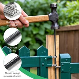 Omgoods - Set van 10 Sterke Grondankers voor Buitengebruik — thumbnail 2