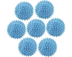 7 stuks drogerballen - wasballen voor donsjacks - wasbal voor wasmachine - herbruikbare drogerbal - drogerbal voor thuiskleding - reiniging - blauw