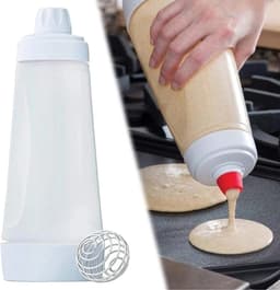 Poffertjesmaker - Transparant - N/A - Handige Deegdispenser - Voor Poffertjes en Pancakes — thumbnail 1