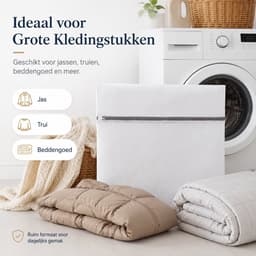 waszakken voor huisdieren - 60×60 cm -Beschermt Wasmachine -Honden & Katten — thumbnail 3