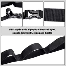 Ophangkoordenset - Kledingdraad voor drogen - Buitendraad om kleding te drogen - Tentophangkoord - Met haak - Stevig - Draagbaar - Opslagaccessoires - Geschikt voor buiten, kamperen, tent (590*4cm) — thumbnail 4
