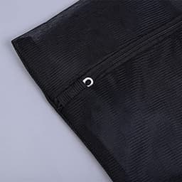 Set van 5 waszakken - Fijn gaas - Zipper - Zwart — thumbnail 4
