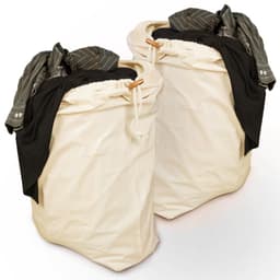 Dailygoods - Set van 2 Waszakken - Extra Grote Katoenen Reistas voor Duurzaam Gebruik — thumbnail 1
