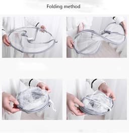 Droogmand Kleding - Trui Net - Delicate Stoffen Drogen - Goede Luchtcirculatie - 2 Stuks - Grijs — thumbnail 5
