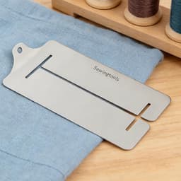 Stoffen Clips - Naaiclips Klemmen - Quilten Markeren - Roestvrij Staal - 10x6x1cm - Zilver — thumbnail 2