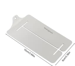 Stoffen Clips - Naaiclips Klemmen - Quilten Markeren - Roestvrij Staal - 10x6x1cm - Zilver — thumbnail 5