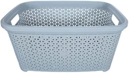 Storage Solutions wasmand - 35 liter - blauw - 54 x 37 x 26 cm - Kunststof - Draagmand — thumbnail 4