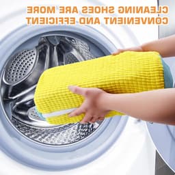 2 Stuks Herbruikbare Schoenwaszakken voor de Wasmachine, 360° Reiniging, Geschikt voor Alle Schoenen en Maten — thumbnail 3