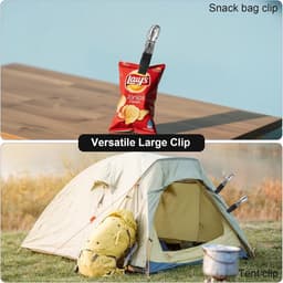 SnelShoppen - 6 Pcs Grote Kledingknijpers, Strandstoel Handdoek Klemmen met Beschermhoes, Ideaal voor Dagelijkse Was, Strandhanddoek, Badhanddoek, Bed — thumbnail 4