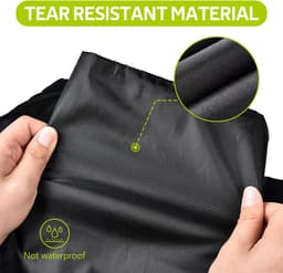 Thijox - OTraki Trekkoord Waszakken 2 Pack 50x60 cm Reizen Waszakken Vuile Kleding Organizer Scheurbestendig Polyester Opvouwbare Opbergtas Herbruikba — thumbnail 3
