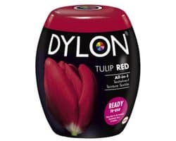DYLON Wasmachine Textielverf Pods - Tulip Red - 350g