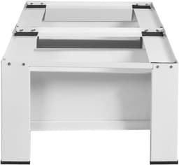 Onderstel Wasmachine Droger - Verhoging Sokkel - Huishoudelijk Organiseren - Met Schuifladen - 124 x 615 cm - Wit — thumbnail 4