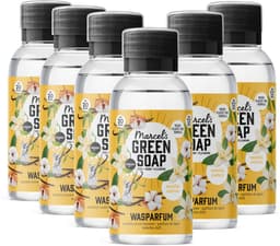 Marcel's Green Soap Wasparfum - Vanille & Katoen - 6 x 250ml - 120 wasbeurten — thumbnail 1