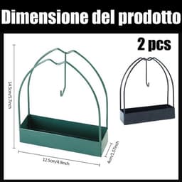 Muggenspoelhouder - Draagbare/Hangende Muggenspoelhouder - 2 Stuks - Voor Binnen/Buiten - Inclusief Reinigingsborstel - Geschikt voor Outdoor Gebruik - Muggenspoel — thumbnail 3