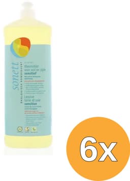 6x Sonett Wasmiddel Wol & Zijde Sensitive (1000 ml) — thumbnail 1