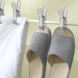 SnelShoppen - 24 Stuks RVS Towel Clips 12 cm - Sterke Klemmen voor Strandhanddoek, Badhanddoek, Bedlinnen, Vloerkleed en Dikke Kleding - Multifunction — thumbnail 3