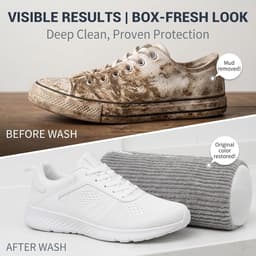Waszakken voor Schoenen - 2 Herbruikbare Waszakken voor Sneakers en Schoenen in de Wasmachine, 360° Diepe Reiniging voor Alle Schoentypes — thumbnail 3