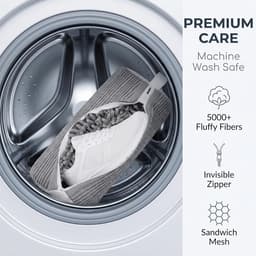 Waszakken voor Schoenen - 2 Herbruikbare Waszakken voor Sneakers en Schoenen in de Wasmachine, 360° Diepe Reiniging voor Alle Schoentypes — thumbnail 4