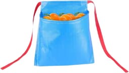 Oogstzak Schort - Groenteplukker Buidel - Fruit Verzamelen - Brede Opening - 30x30x18cm - Blauw — thumbnail 1