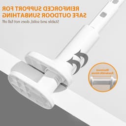 2-Pack Reis Droogrek Klein Opvouwbaar Wanddroger Uitbreidbaar Ruimtebesparend voor Kleding Camping en Hotels — thumbnail 3