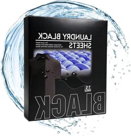 Textielkleurstof Vellen - Kleurherstel Vellen - Kleding Opfrissen - Vervaagbestendig Zwart - 15 Stuks - Zwart — thumbnail 1