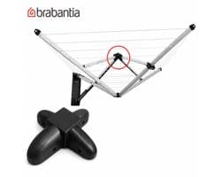Brabantia Wallfix Scharnier Vervanging - Brabantia Wallfix Onderdeel - Kruiskoppeling Reparatie - Wanddroogrek Reserveonderdeel - Top Cross Joint Vervanging - Duurzame Reparatie Voor Brabantia Droogrek - Slijtvast Reserveonderdeel - Zwart — afbeelding 1