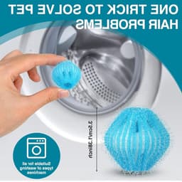 15 Stuks Herbruikbare Haarvangers voor Wasmachine - Verwijdert Dierenharen, Lint en Pluisjes Efficiënt — thumbnail 2