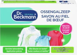 Dr. Beckmann Ossengalzeep - 4 x 100 gram - Natuurlijke allrounder tegen vlekken - met de bewezen kracht van galzeep - bevat 0% geur-, kleur- en bleekstoffen - — thumbnail 5