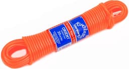 Kledinglijn - Waslijn - Buiten Wassen - Sterke 3-laags kern - 50 meter - Oranje — thumbnail 1